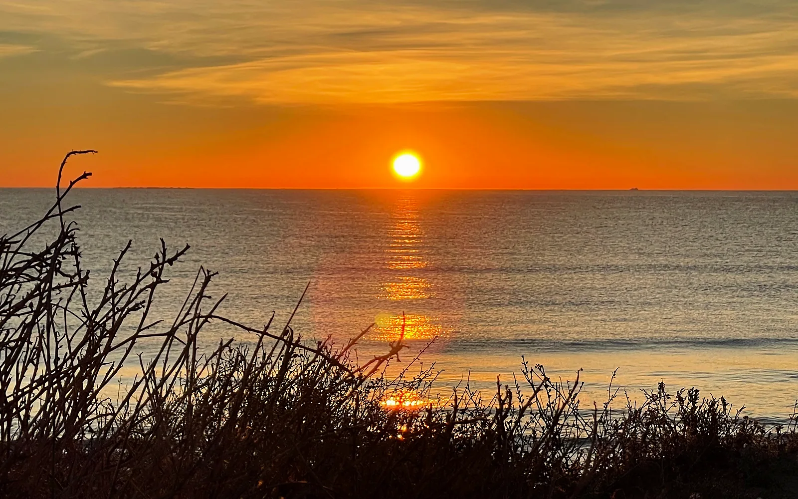 Sonnenuntergang am Meer