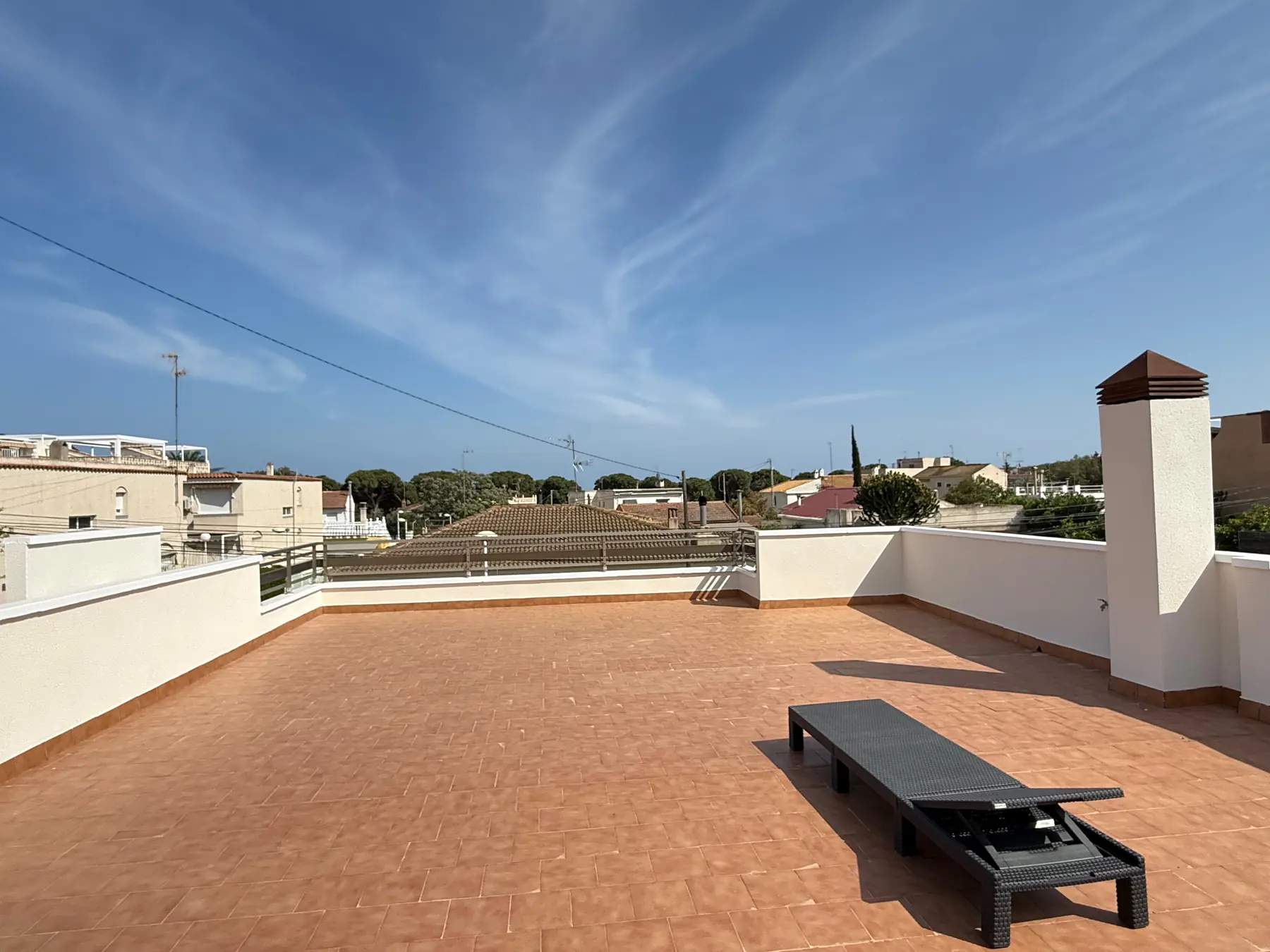 Grosszuegige Dachterrasse