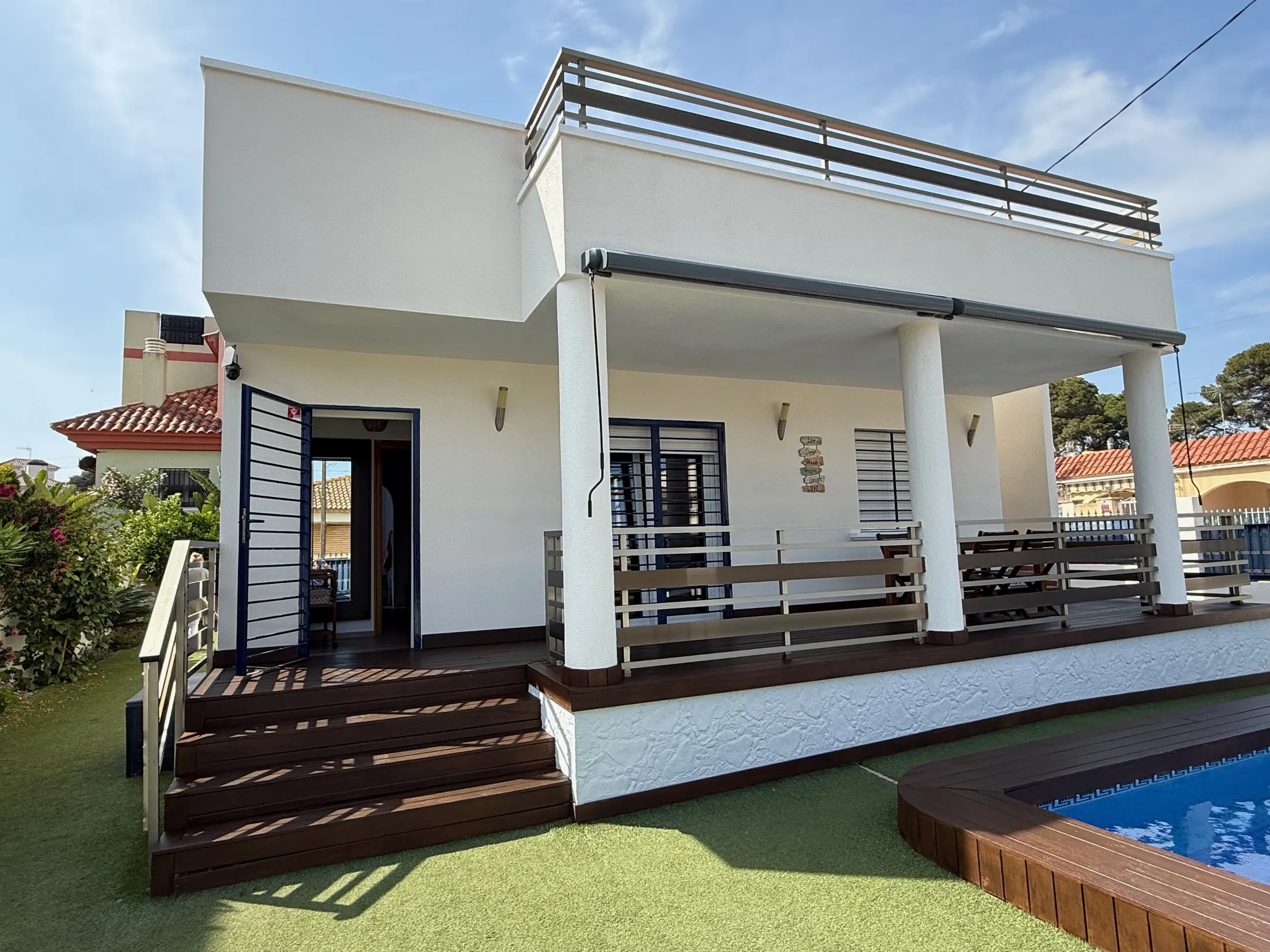 Terrasse & Eingang