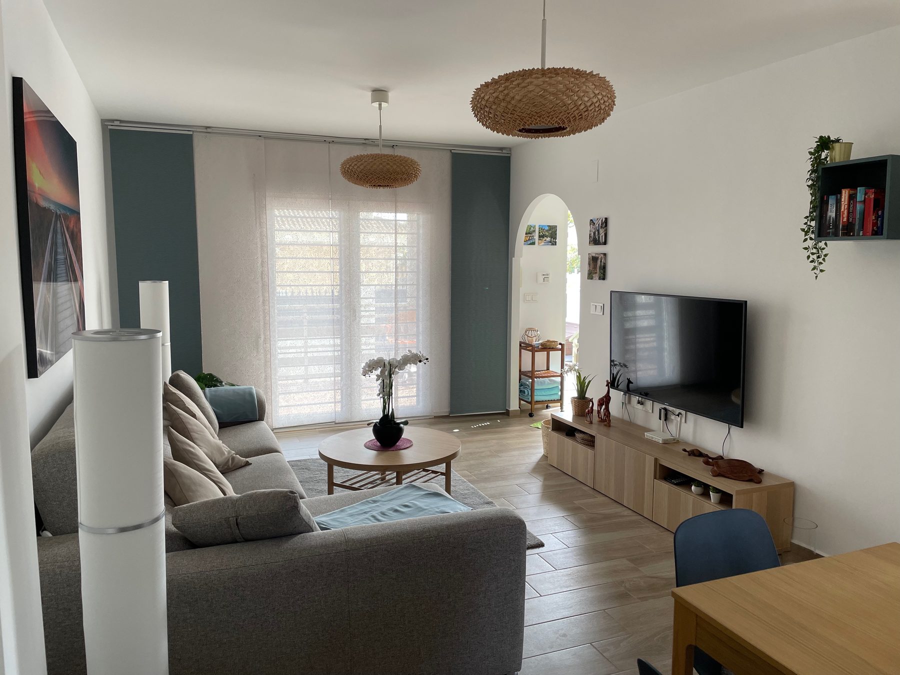 Wohnzimmer mit TV